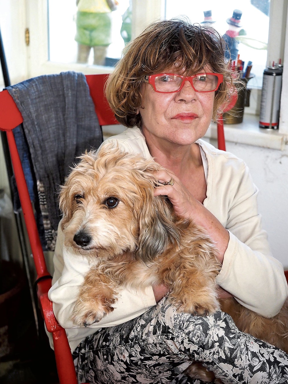 Lisa C. Neuhauser, Weißenkirchen, mit Hündin 