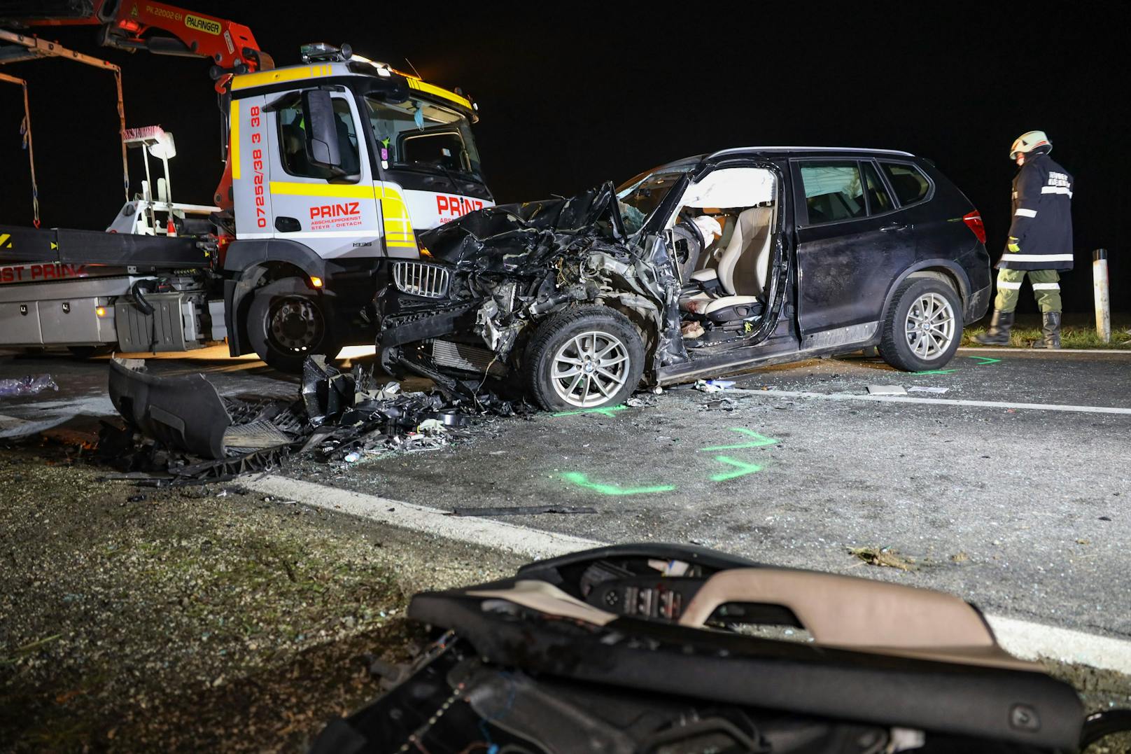 Tödlicher Unfall in Waldneukirchen, Bezirk Steyr-Land, am 16. Dezember 2020