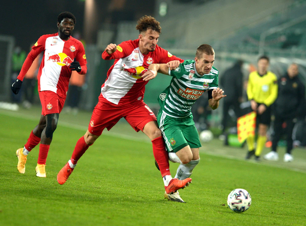 Salzburg gegen Rapid