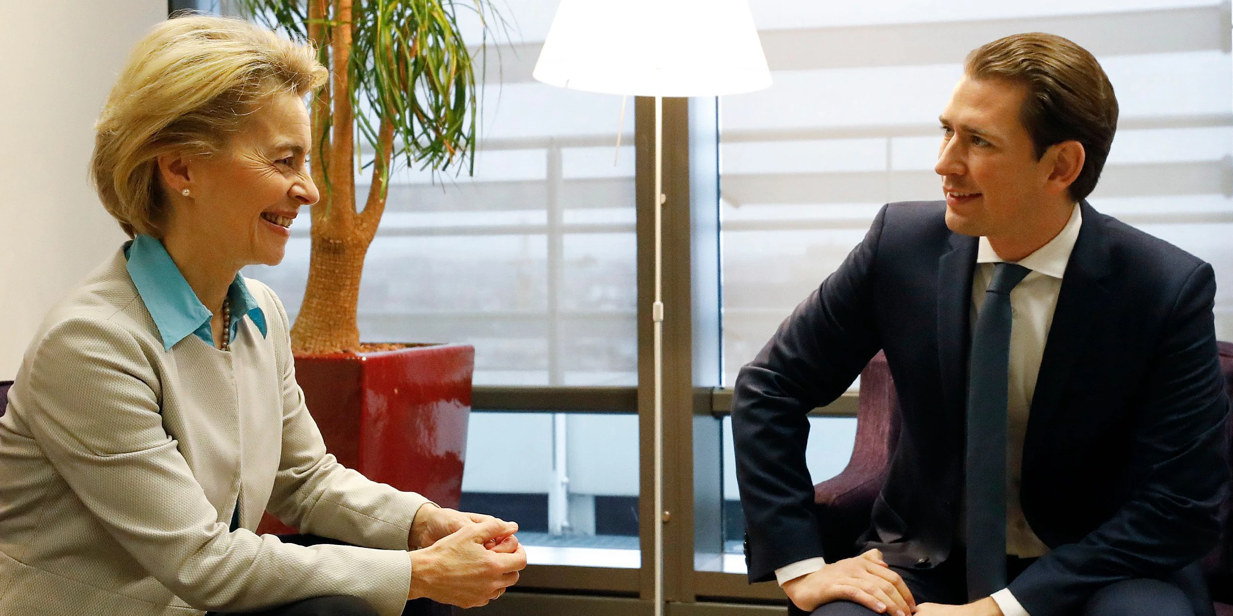 Bundeskanzler Sebastian Kurz mit Ursula von der Leyen (Archivbild, 12. Jänner)