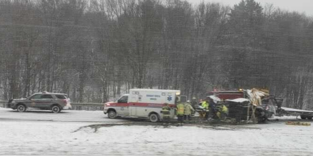 Tödliche Massenkarambolage mit 60 Autos in den USA