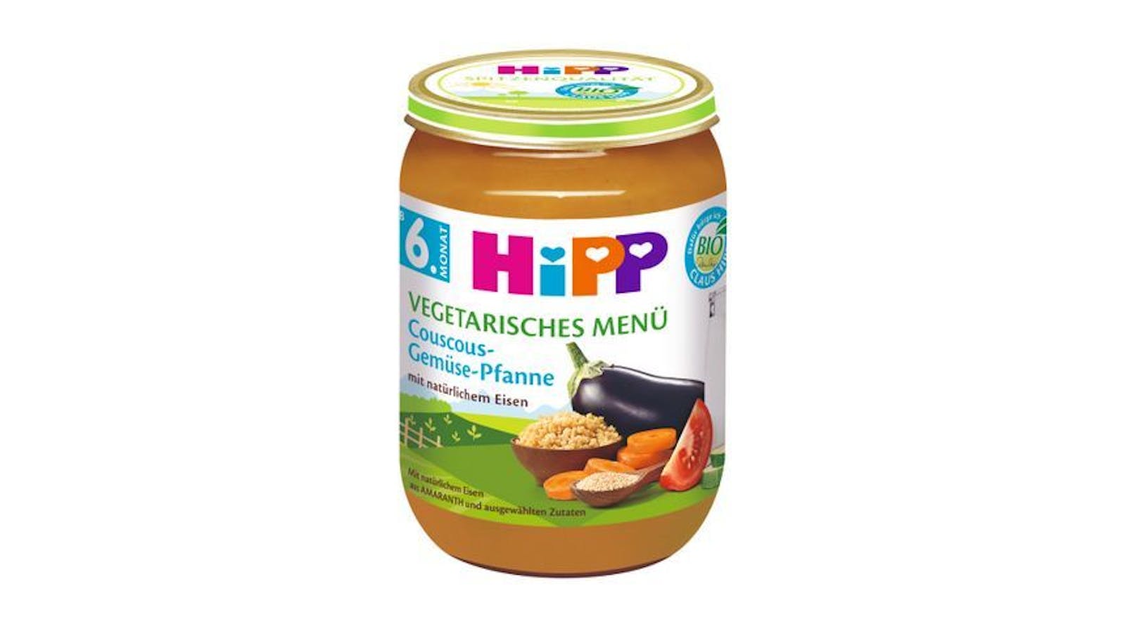 Die "Couscous-Gemüse-Pfanne" von Hipp um 1,25 Euro bekam die Note "2,2".