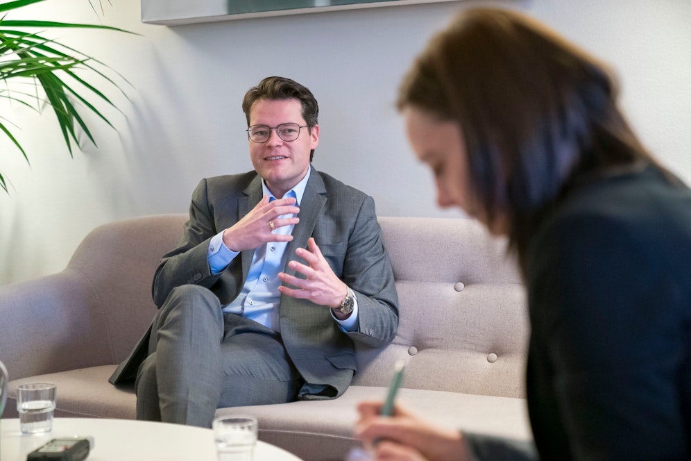 Klima-Stadtrat Jürgen Czernohorszky (SPÖ) im Interview mit 