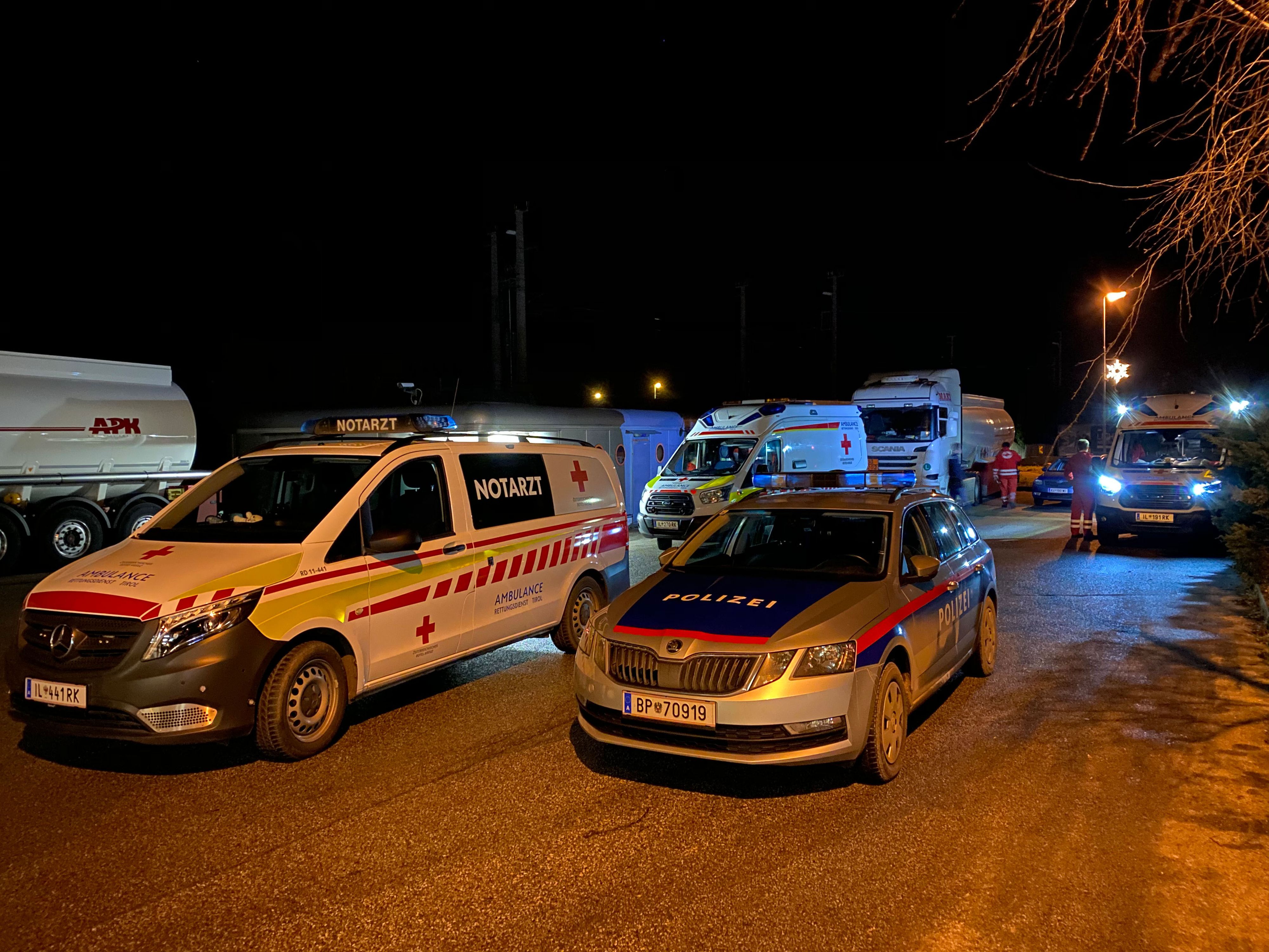 Die Polizei rückten zu einem Einsatz in Brixlegg aus.