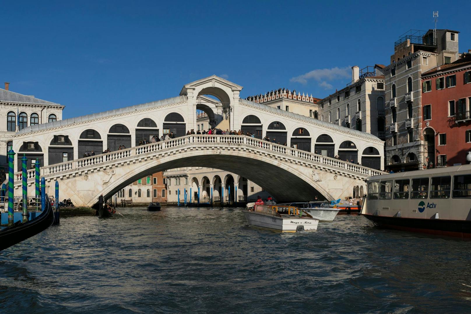 19. Rialto Brücke in Venedig