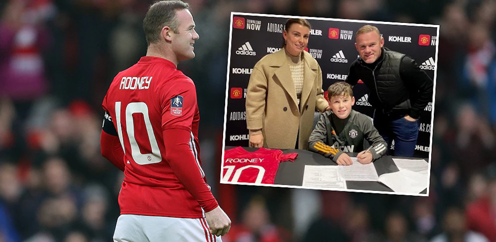 Papa Wayne ist stolz auf Kai Rooney.