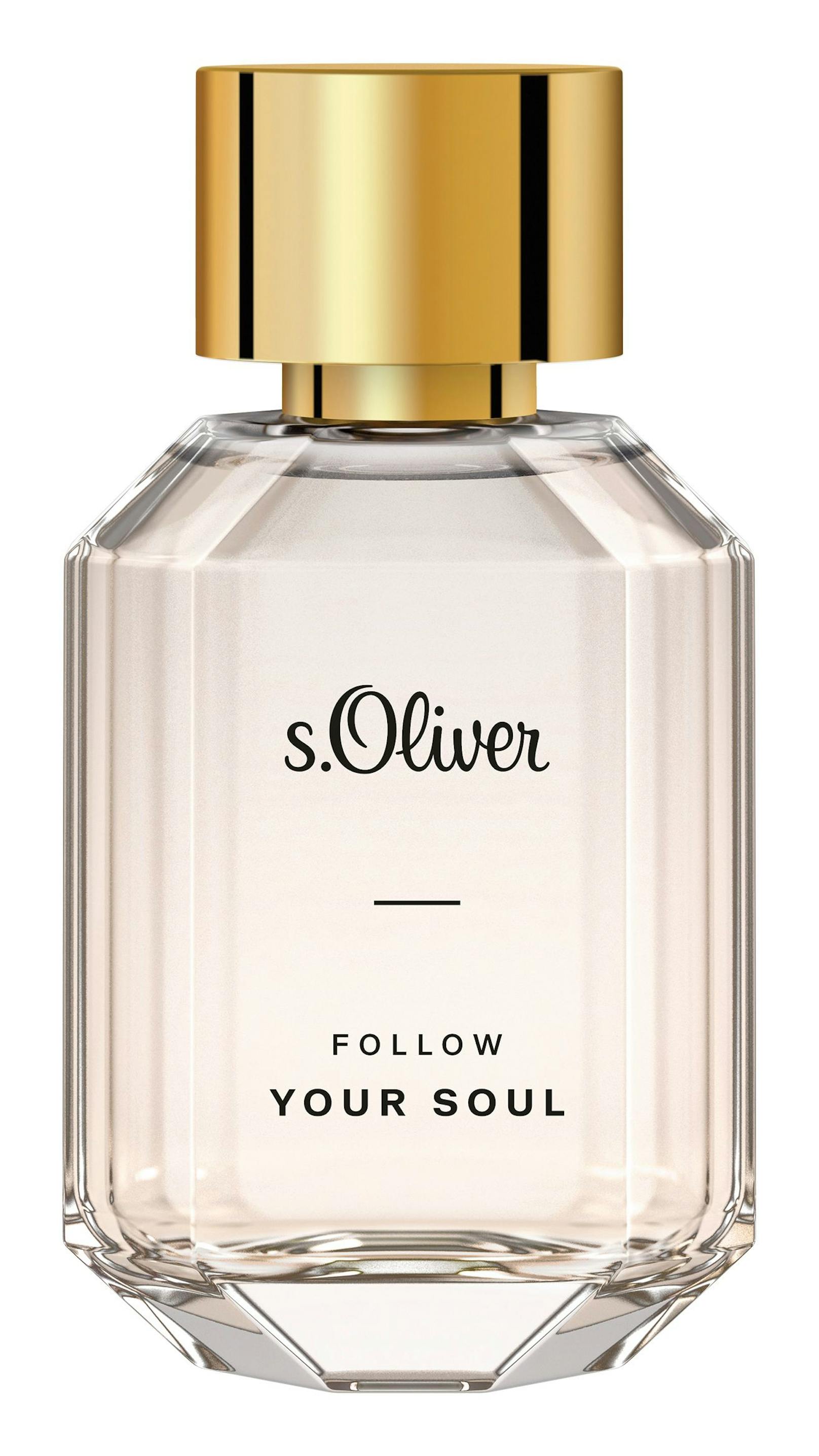 s.Oliver Eau de Parfum "Follow Your Soul Woman" von s.Oliver mit erfrischend blumigen Noten um 24,75 Euro.