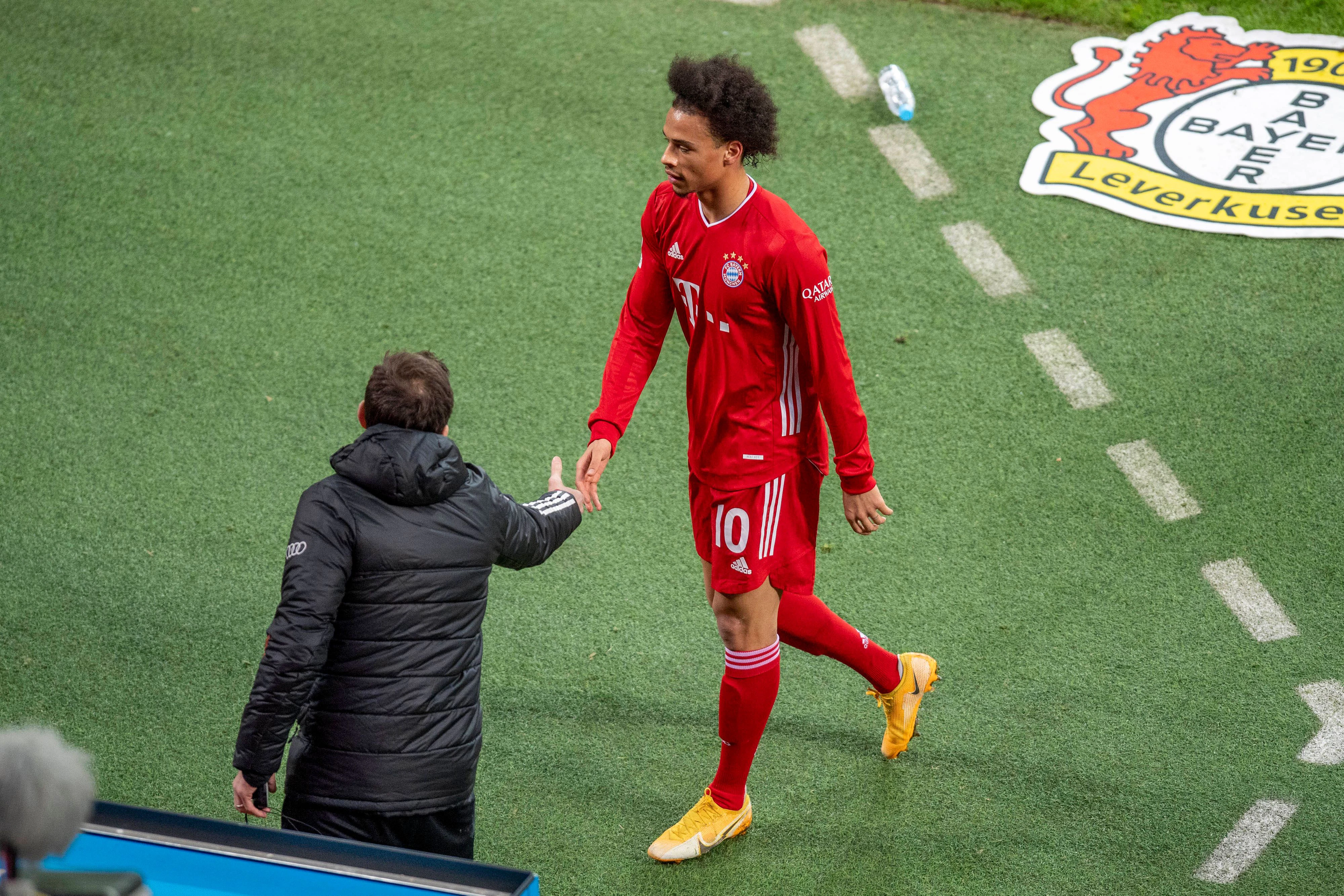 Leroy Sane durfte nur 36 Minuten ran. 