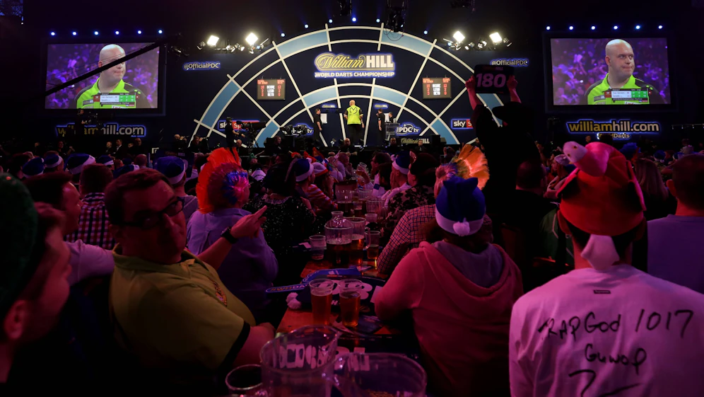 Die Darts-WM im Ally Pally