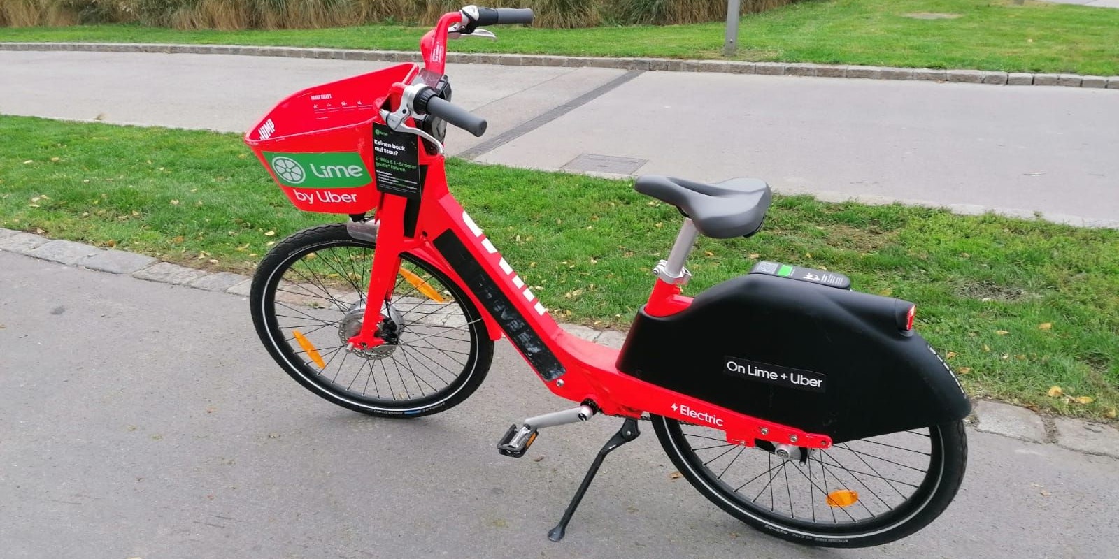 150 Pedelecs von Lime gibt es in Wien.