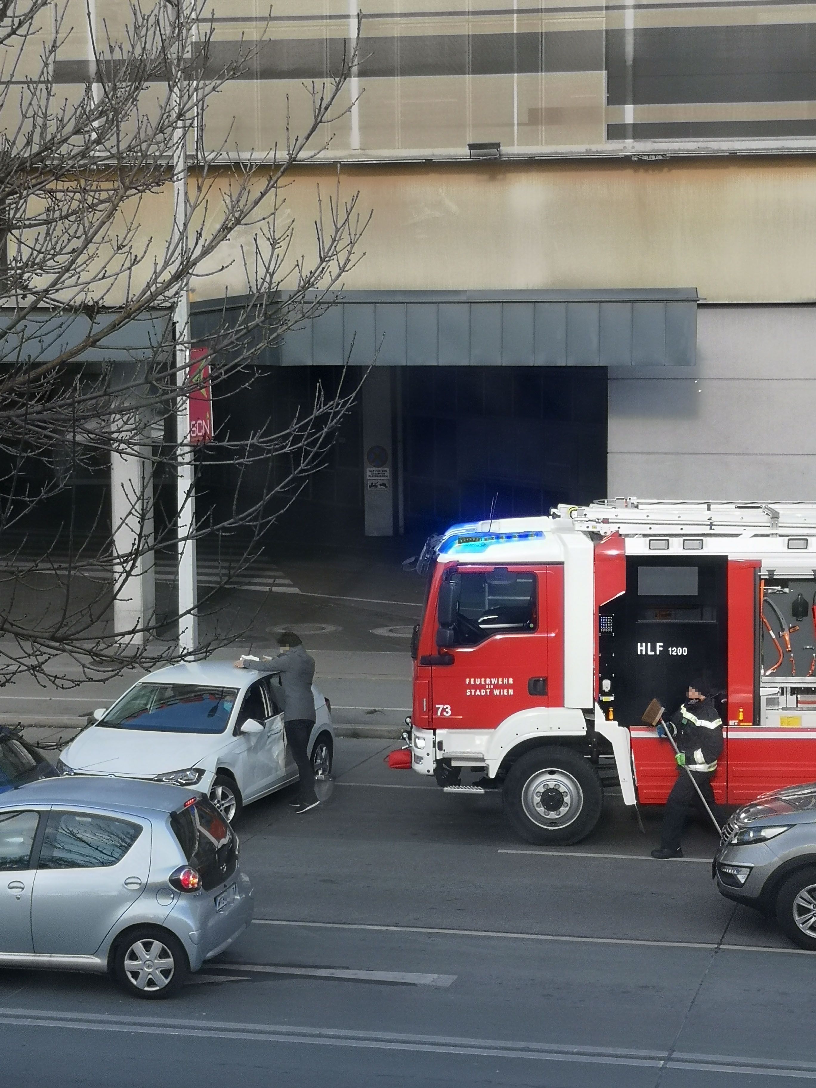 Verkehrsunfall in Wien-Floridsdorf