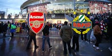 2.000 Fans dürfen Rapid-Match gegen Arsenal sehen