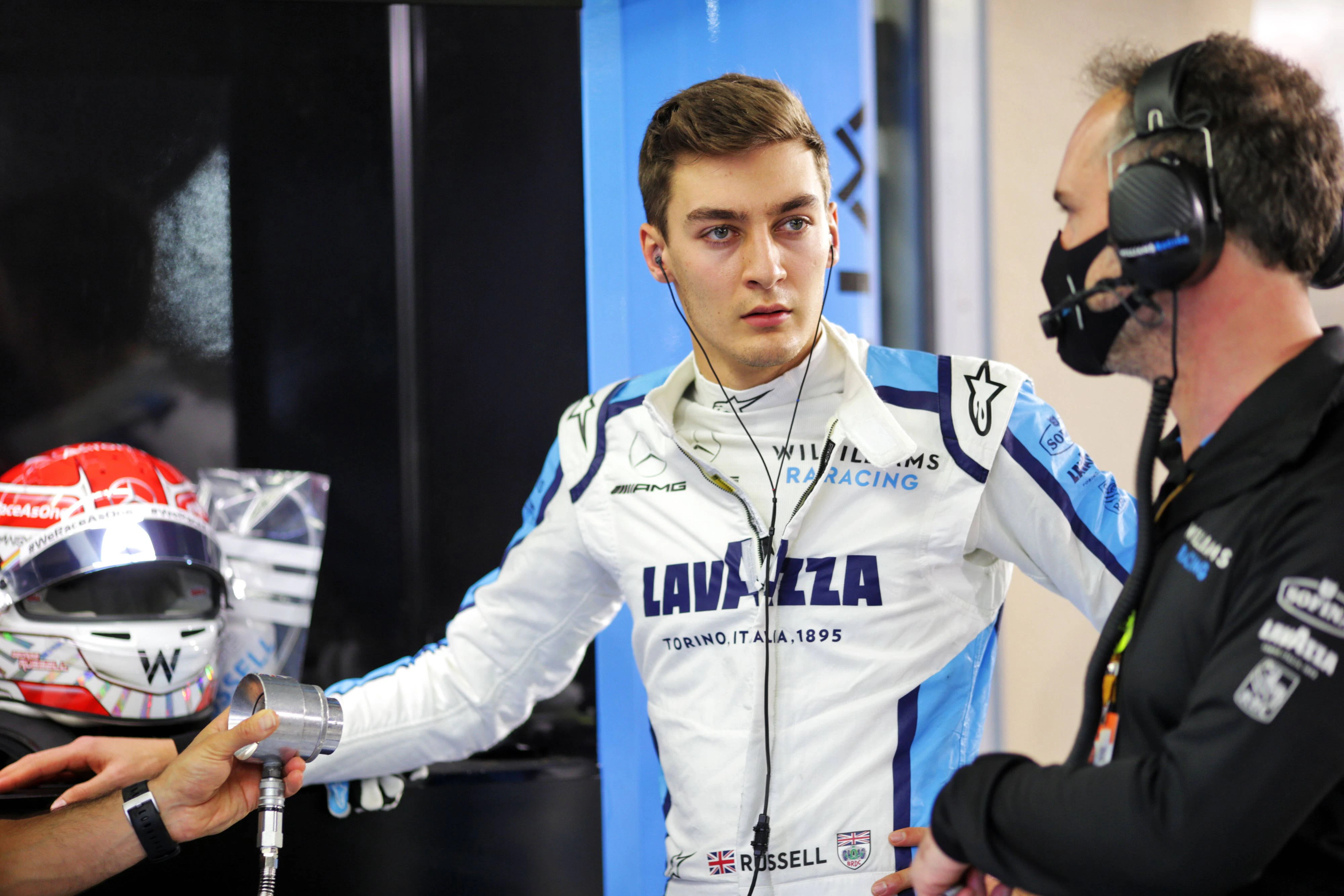 George Russell wird im Mercedes an den Start gehen.
