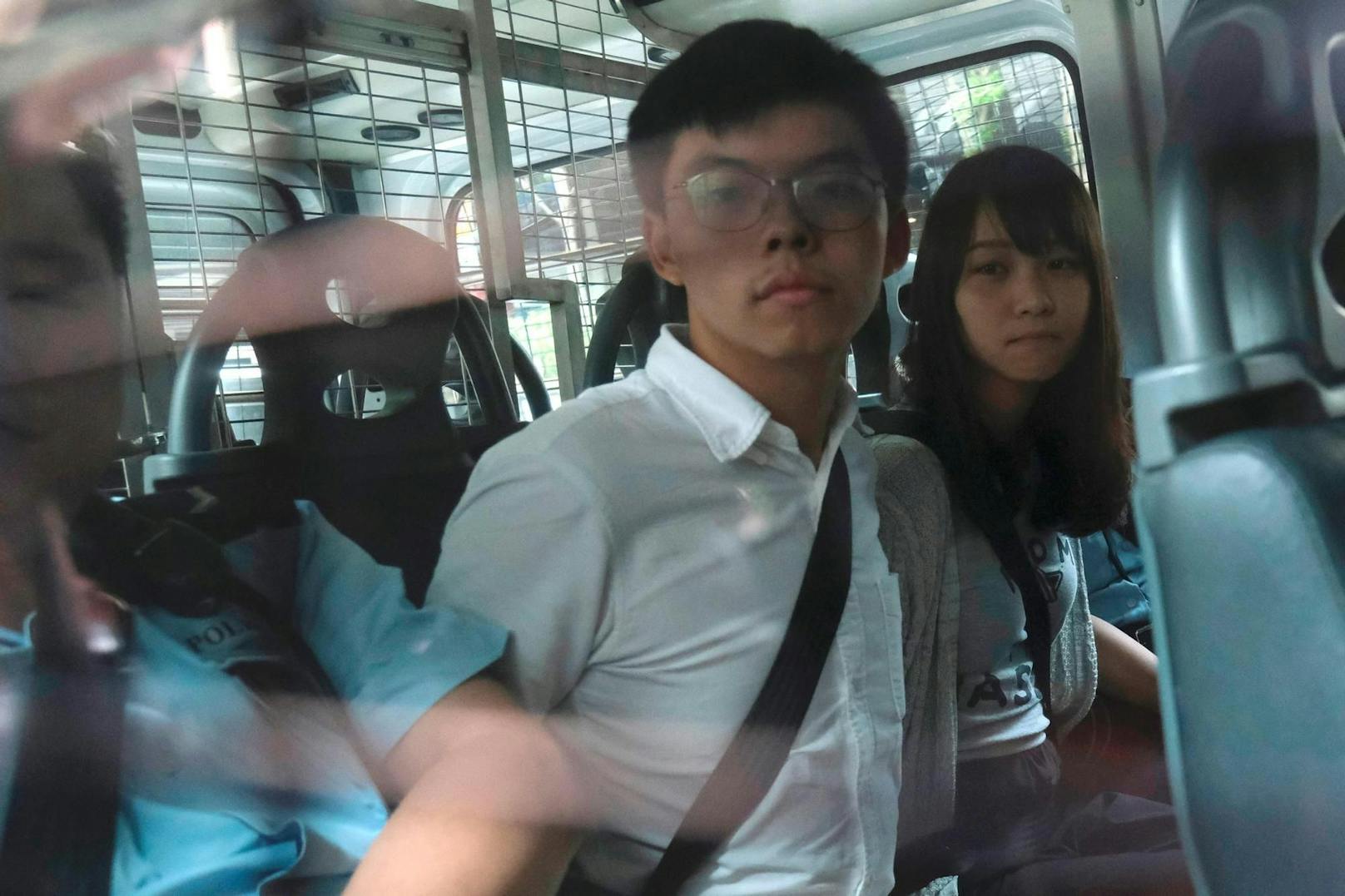 Joshua Wong (24) muss ins Gefängnis.