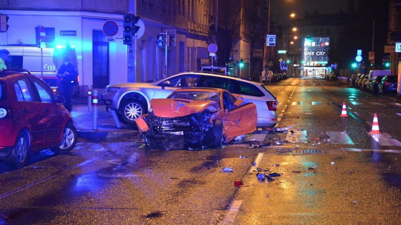 Der Unfall ereignete sich an der Kreuzung Gablenzgasse/Fröblgasse.