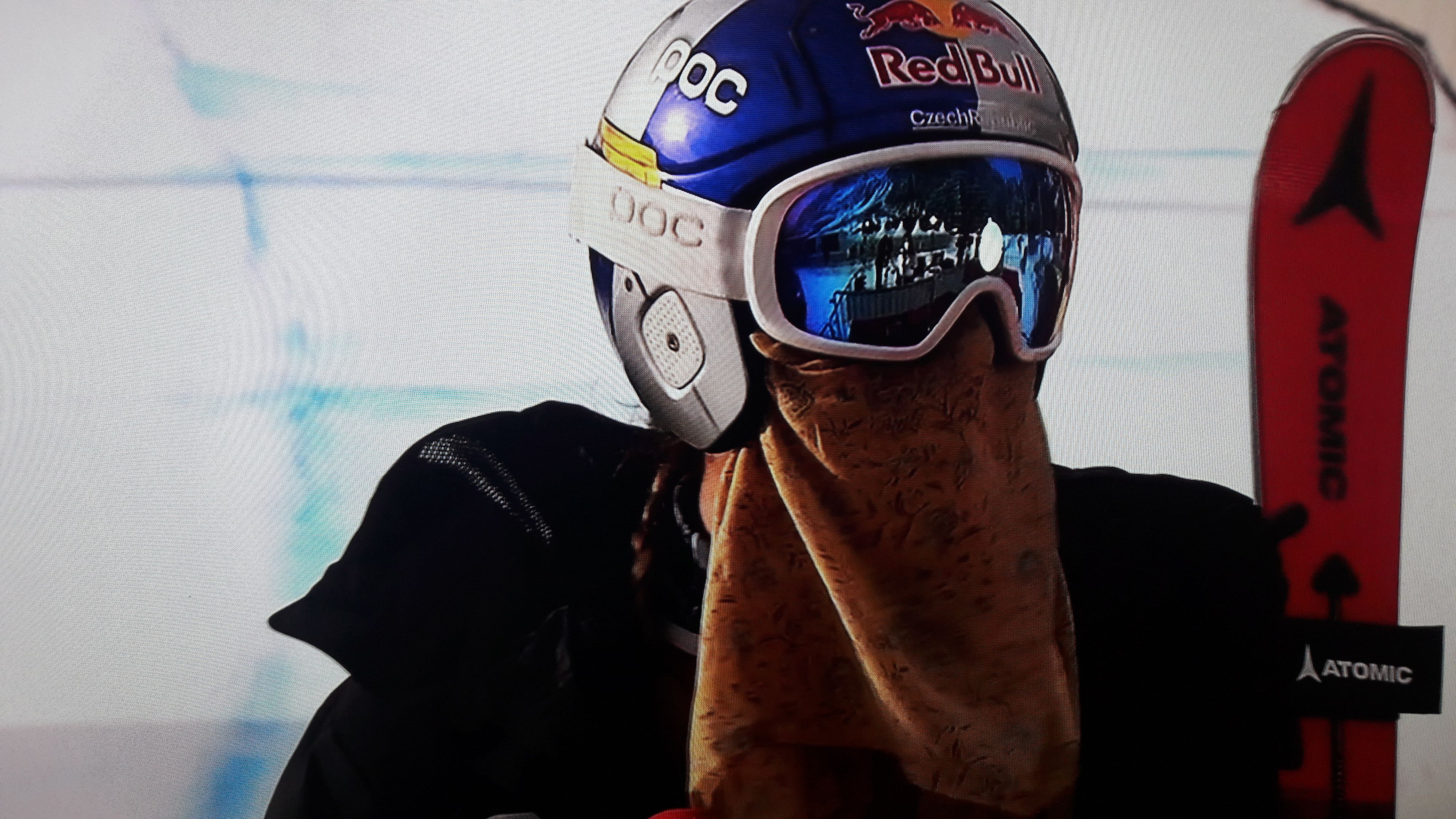 Das ist voraussichtlich Ester Ledecka.