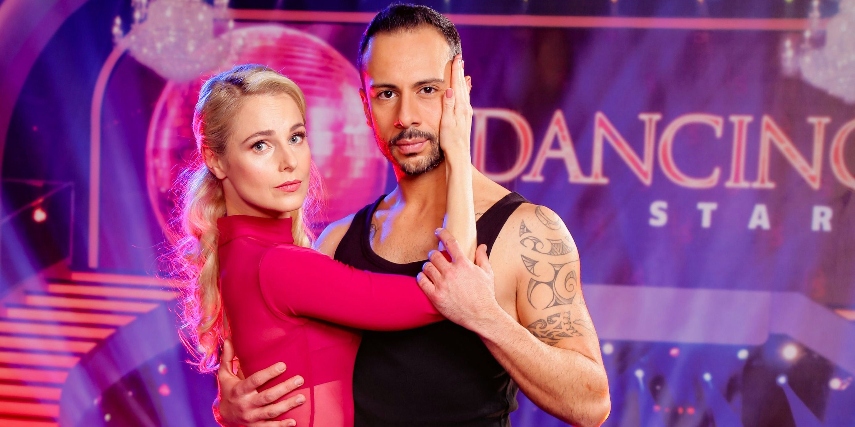 Am Tanzparkett: Silvia Schneider und Danilo Campisi