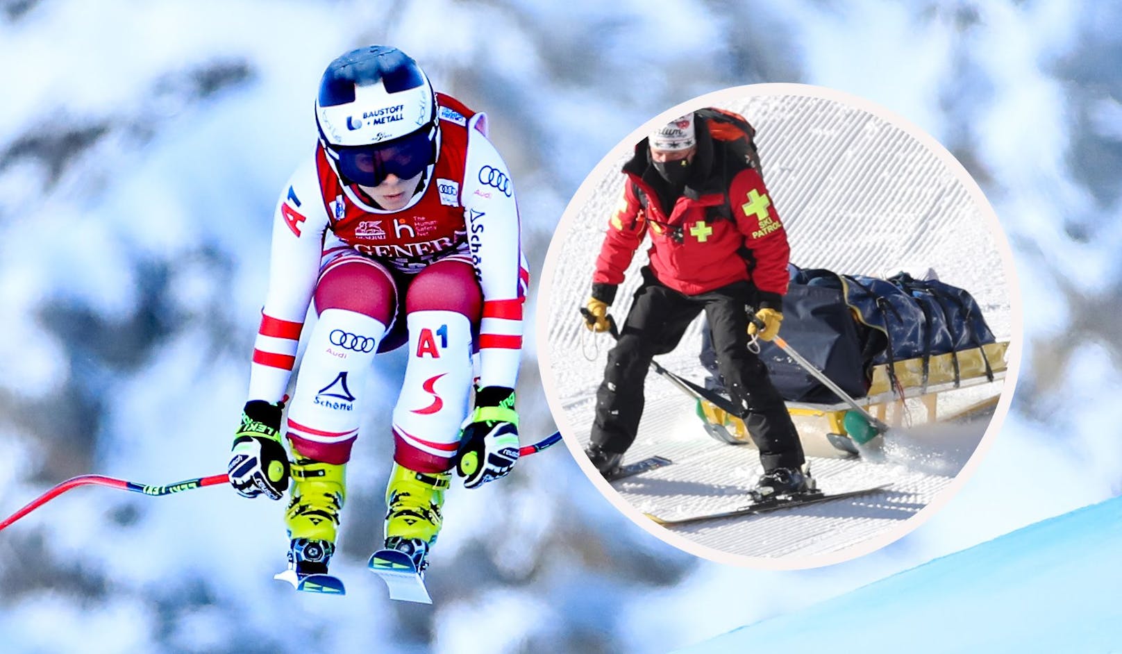 Nicole Schmidhofer stürzte in Val d'Idsere schwer, machte im Oktober ihre ersten Schwünge im Schnee. Bis zur Rückkehr auf die Weltcup-Pisten müssen sich ihre Fans aber noch gedulden.