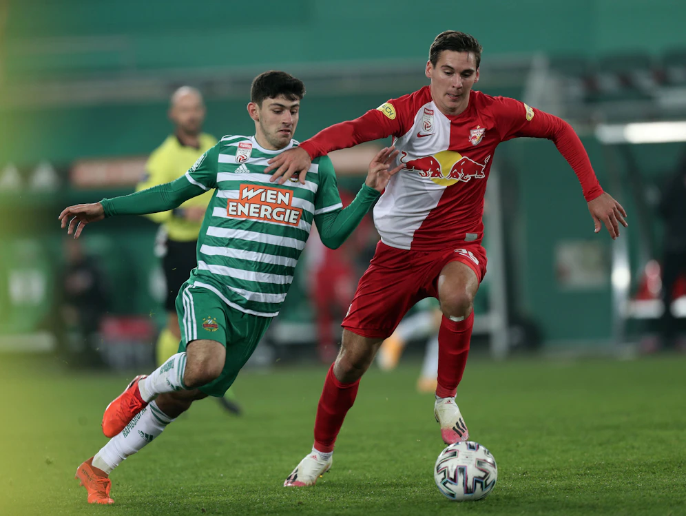 Kickt Yusuf Demir (l.) bald mit Maxi Wöber?