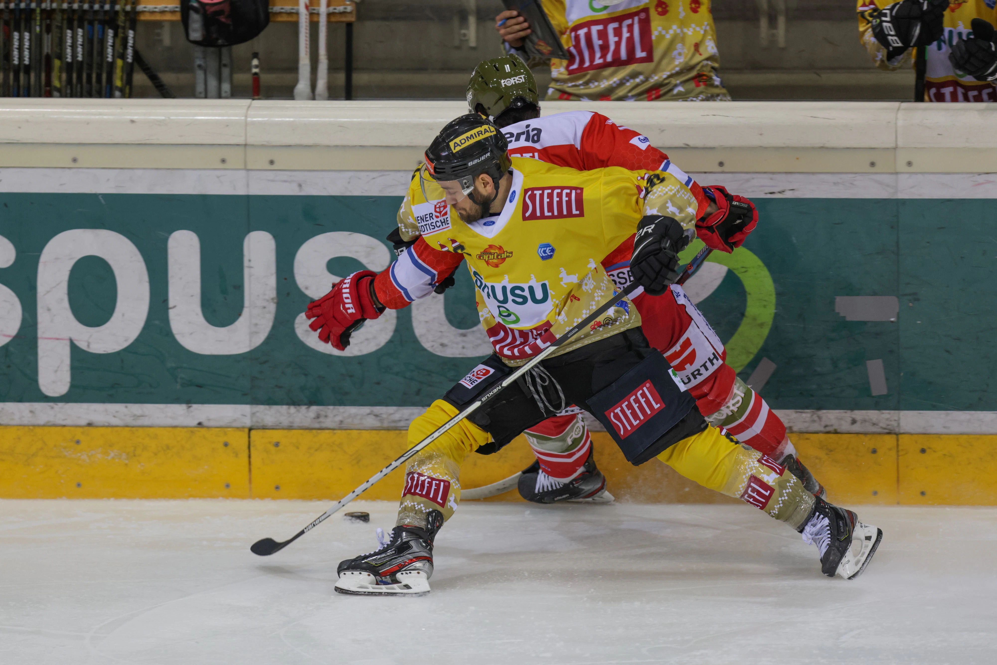 Bozen ringt die Capitals nieder.