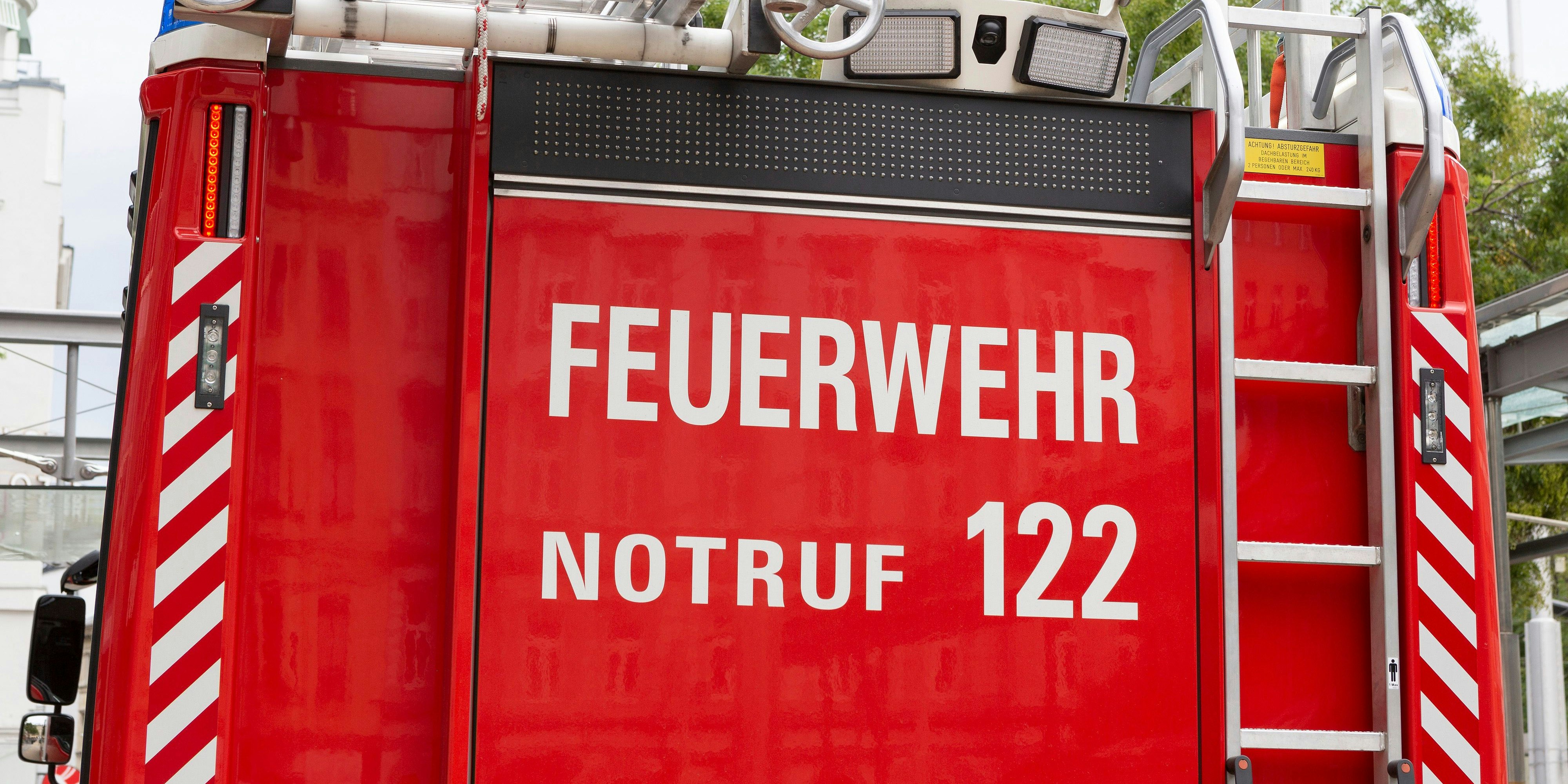 Beim Eintreffen der Feuerwehr war der Brand schon gelöscht. Symbolbild. 