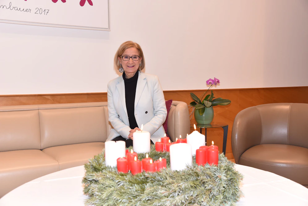 Weihnachtsinterview Johanna Mikl-Leitner