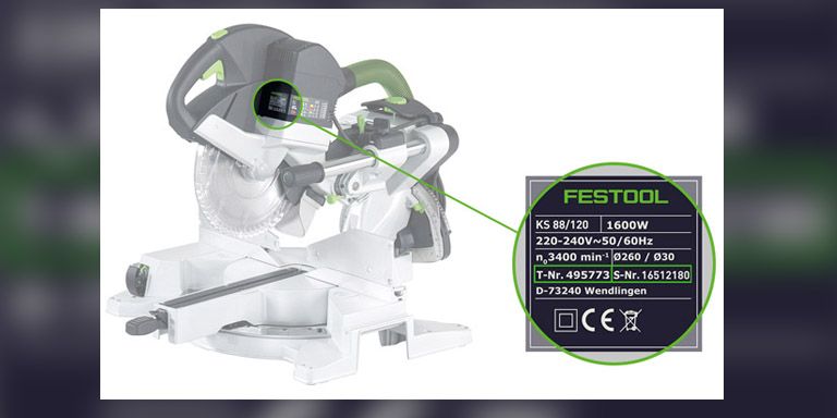 Diese Festool Kappsägen Kapex KS 88 & Kapex KS 120 wurden zurückgerufen.