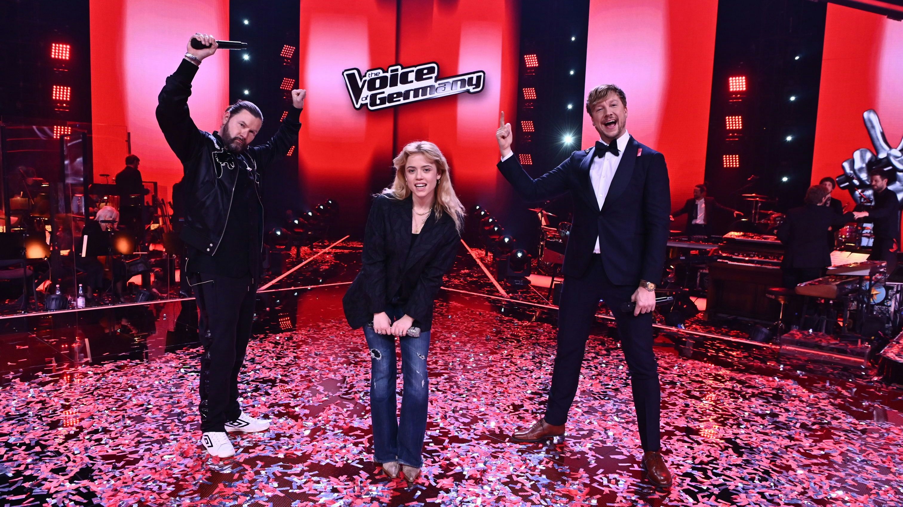"The Voice of Germany" (2020): Rea Garvey, Paula Dalla Corte, Samu Haber