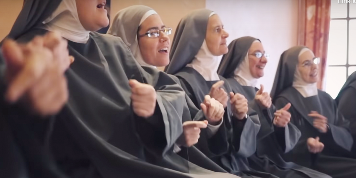 Fast ein bisschen wie bei "Sister Act"...