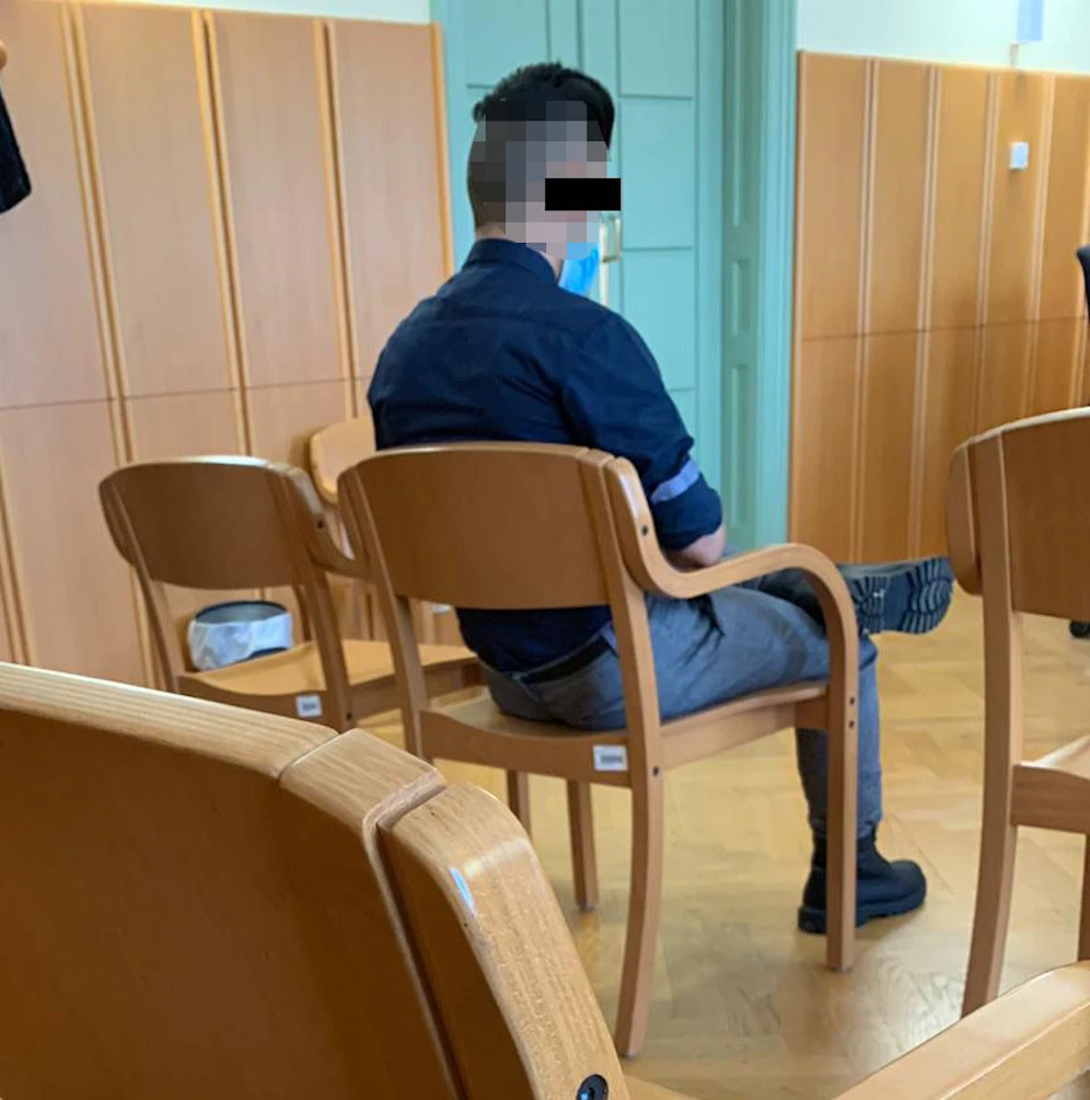Der angeklagte Afghane