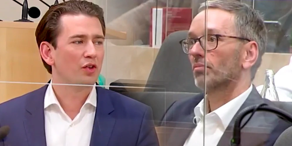 Bundeskanzler Sebastian Kurz hat im Parlament scharfe Worte an Herbert Kickl gerichtet.