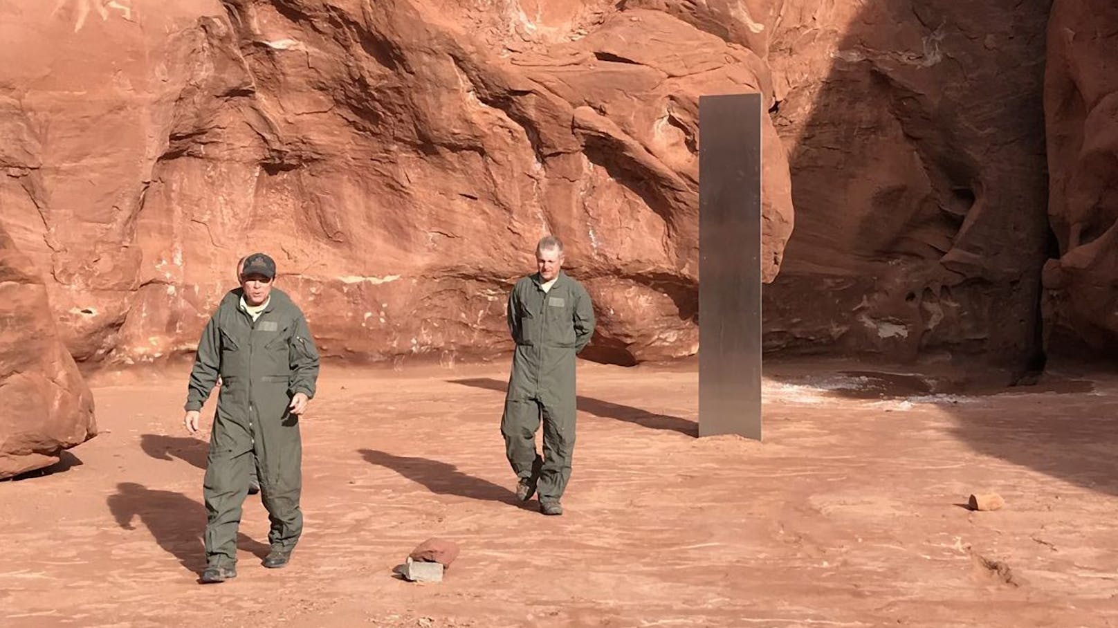 Der (erste) mysteriöse Monolith in der Wüste von Utah