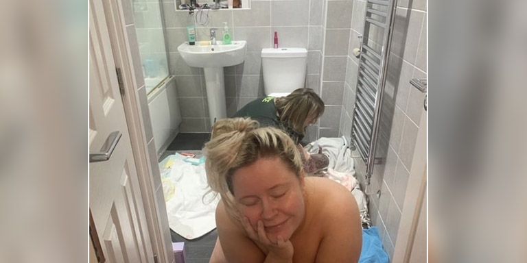 Billie Ward brachte eine gesunde Tochter zur Welt