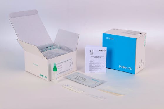 Testkit für Corona-Spucktest