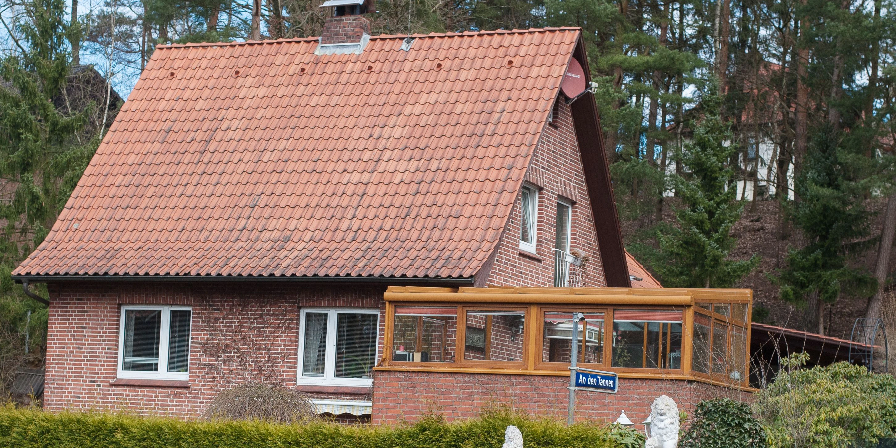 Das Haus des mutmaßlichen Serienmörders von Lüneburg.