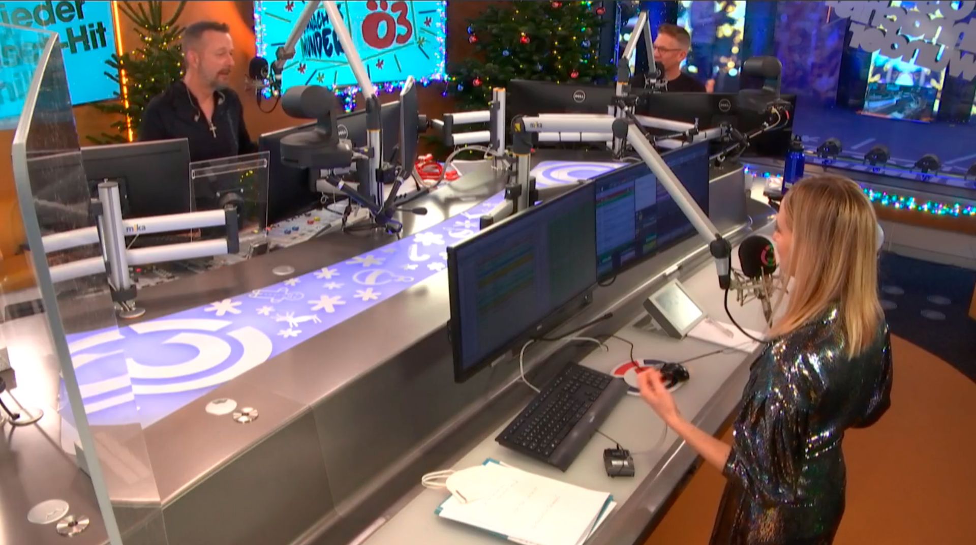 Ö3-Weihnachtswunder: Robert Kratky, Tina Ritschl und Andi Knoll senden 120 Stunden live