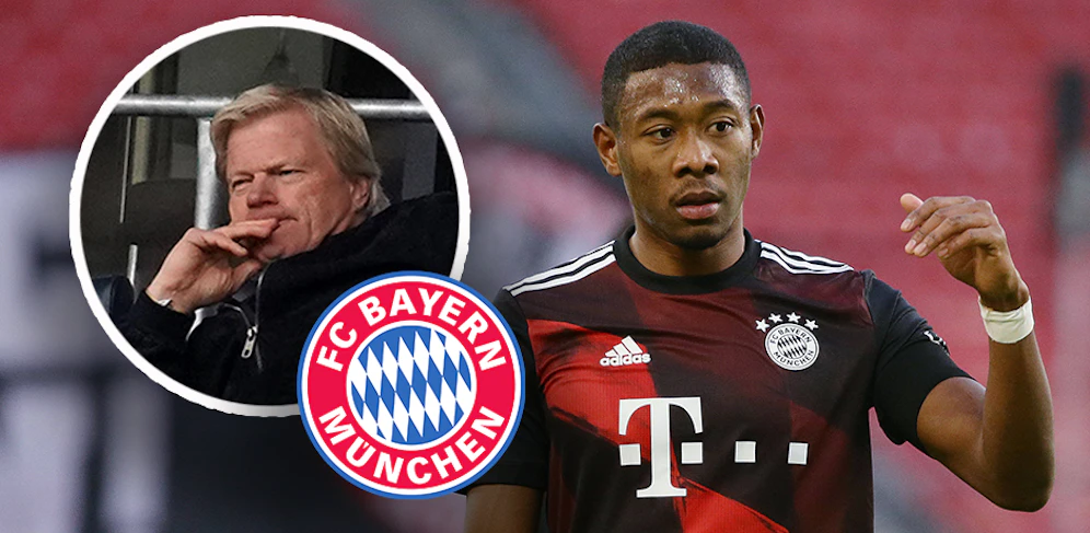 Oliver Kahn glaubt nicht mehr an einen Verbleib von David Alaba. 