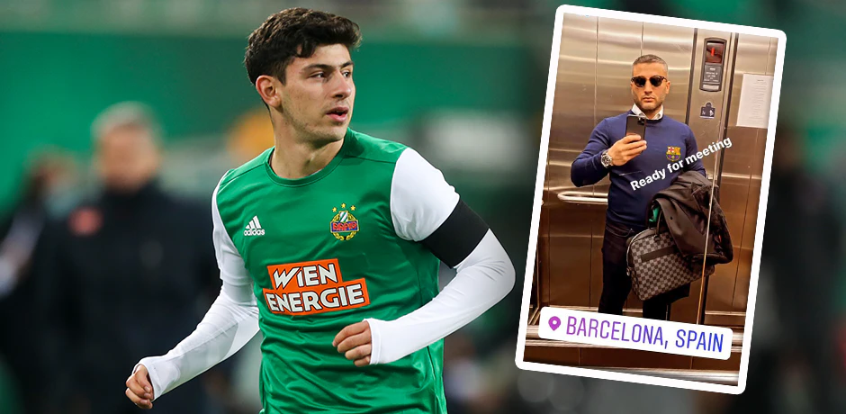 Yusuf Demirs Berater ist schon in Barcelona. 