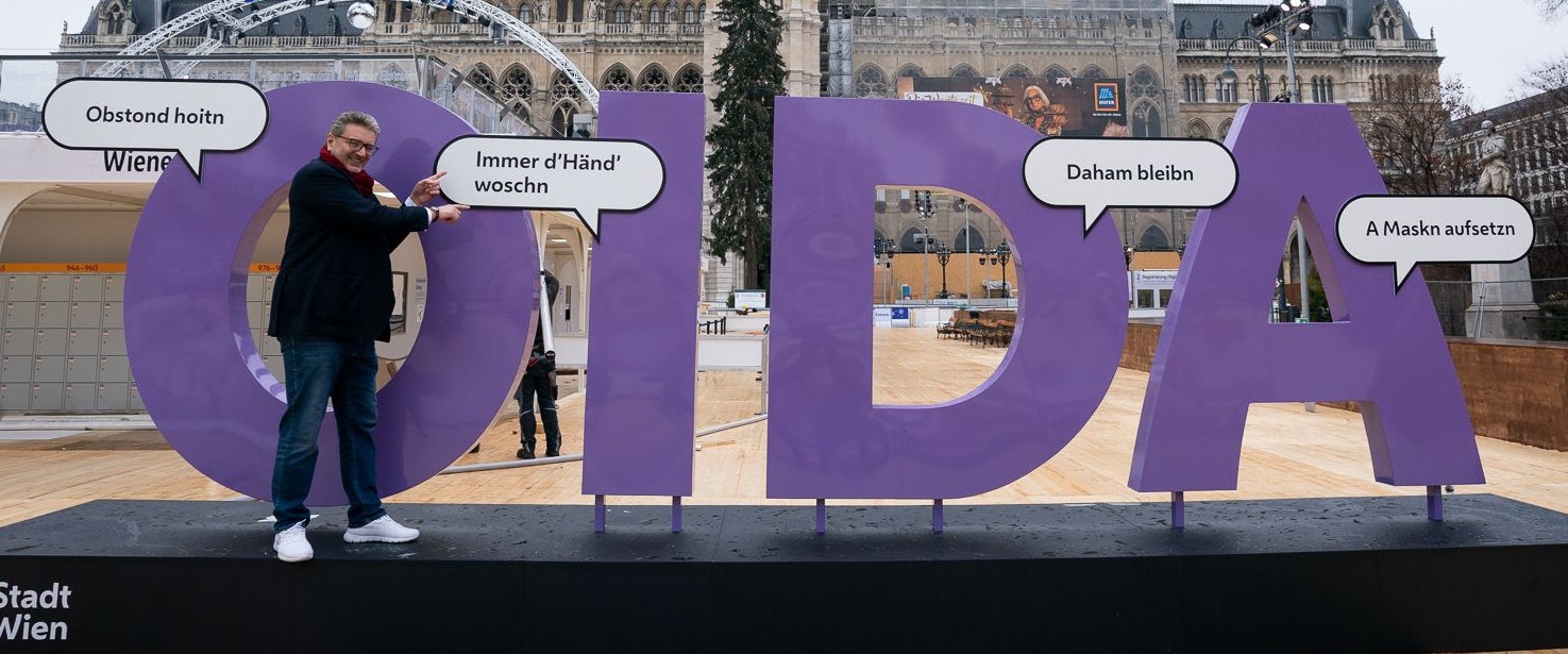 StR Peter Hacker - OIDA Tafel am Wiener Eistraum
