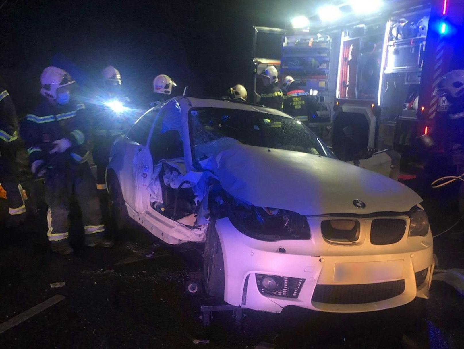 BMW-Unfall in Wien