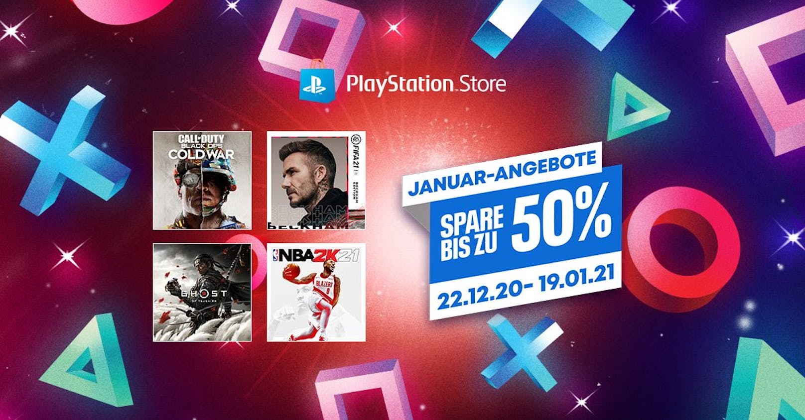 Januar-Angebote ab sofort im PlayStation Store gestartet.