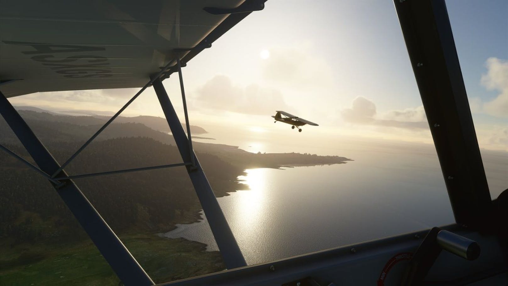 VR-Beta vom "Microsoft Flight Simulator 2020" auch für HTC VIVE erhältlich.