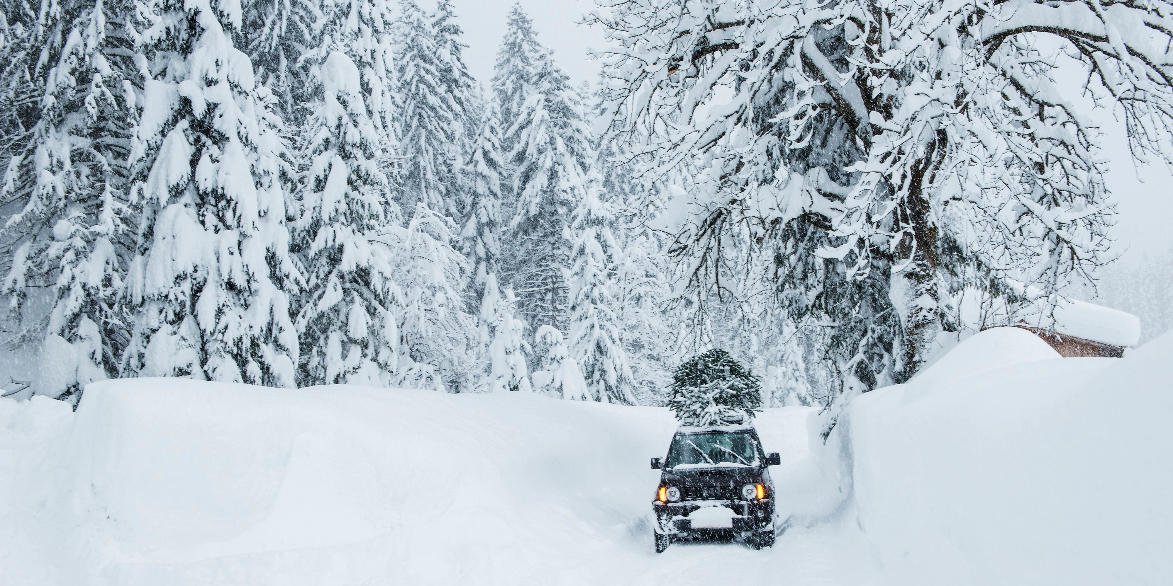 Schnee in Österreich