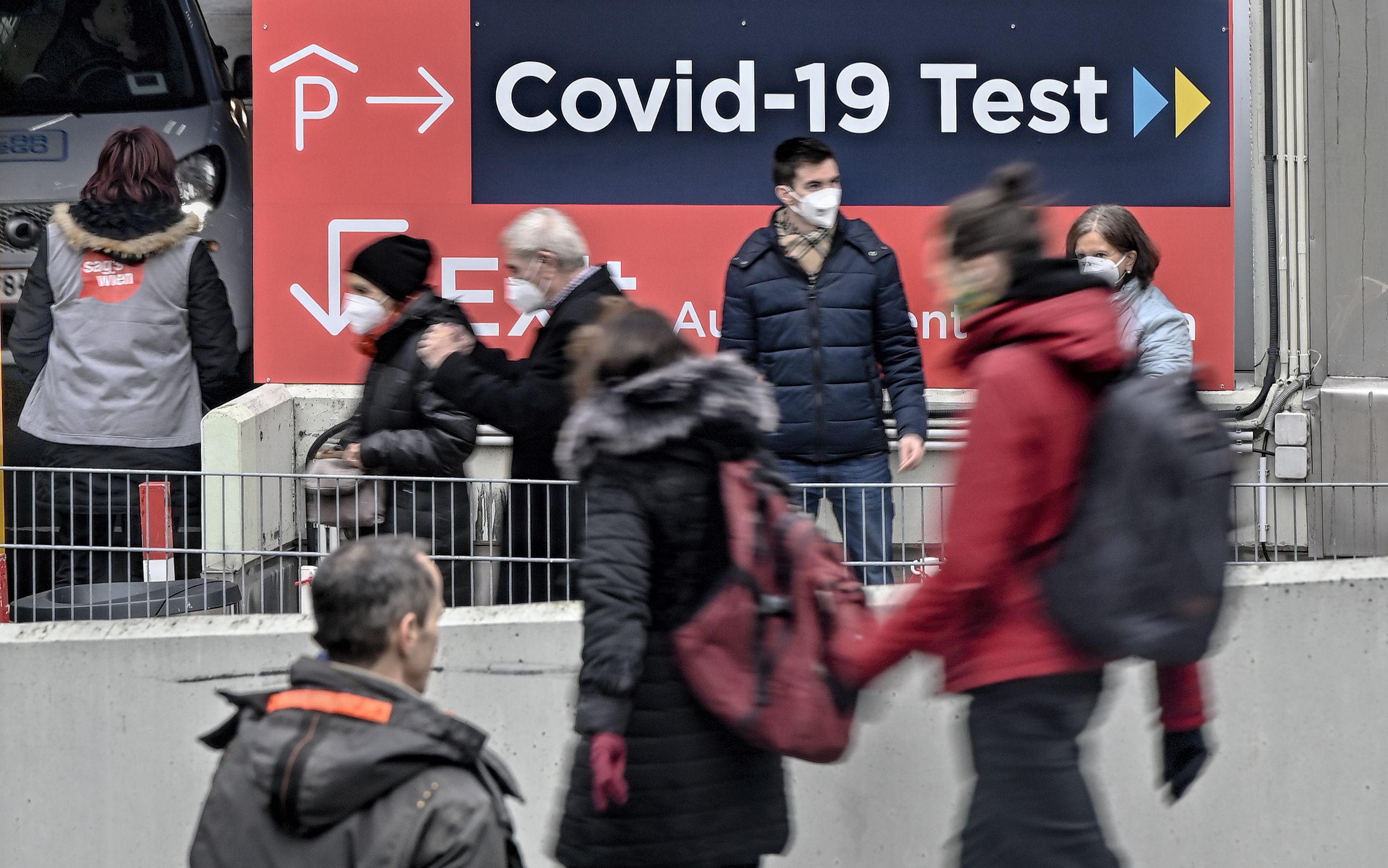 Massentests in Wien
