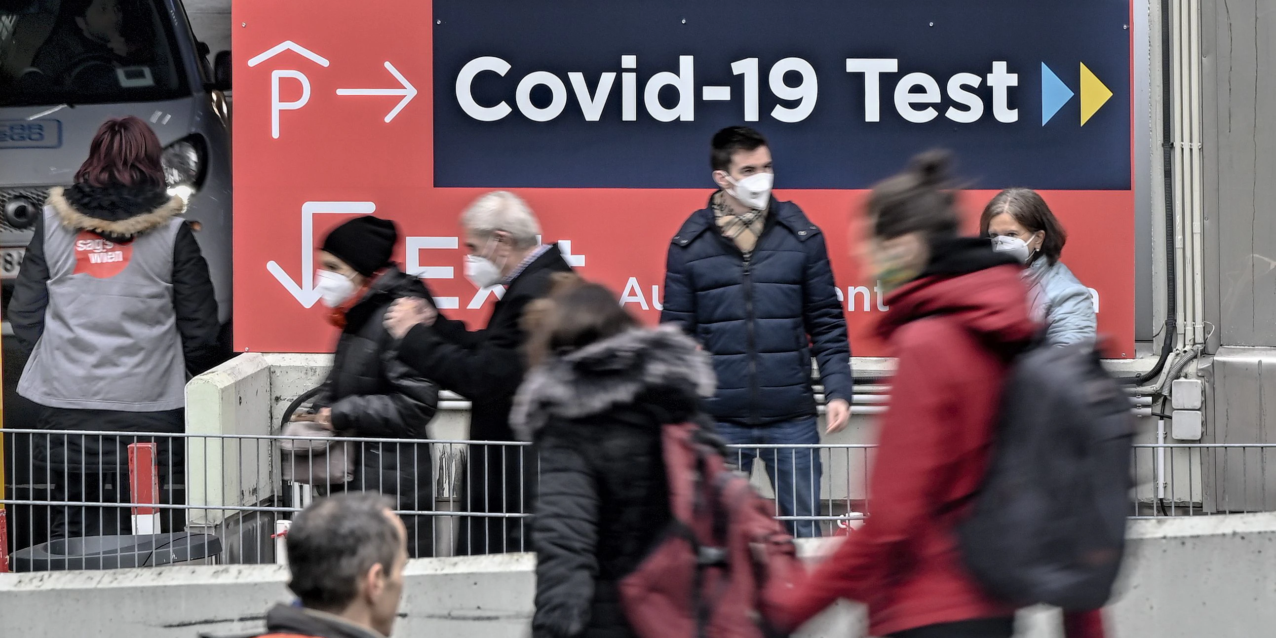 Massentests in Wien