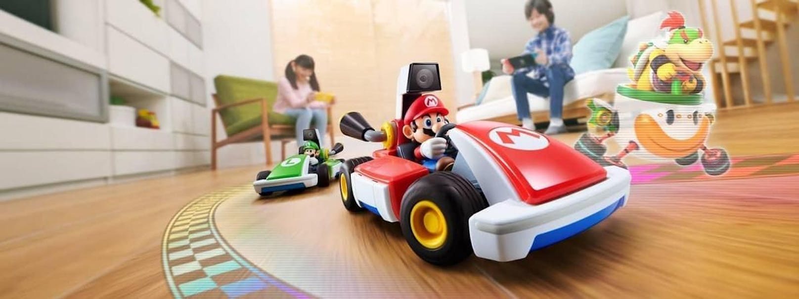<strong>"Mario Kart Live: Home Circuit"&nbsp;</strong><br>Den Hype gab es, im Vergleich zu den bisherigen Titeln sind die Verkaufszahlen aber eher bescheiden: Knapp 80.000 Kopien des AR-Racers verkaufte Nintendo innerhalb der ersten Woche.