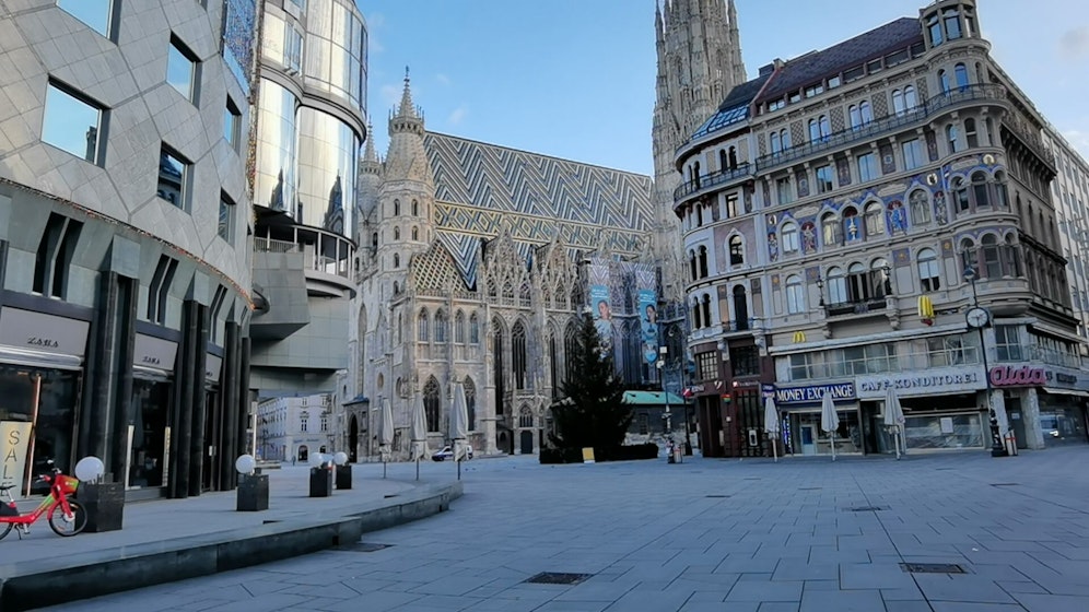 So leer war Wien zu Lockdown-Zeiten. (Archivbild) 