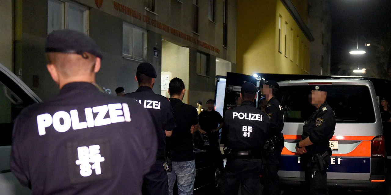 Polizei-Einsatz in Wien