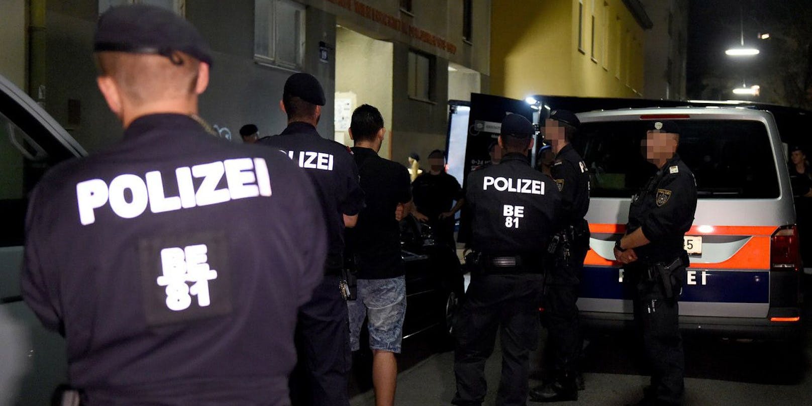 Polizei-Einsatz in Wien
