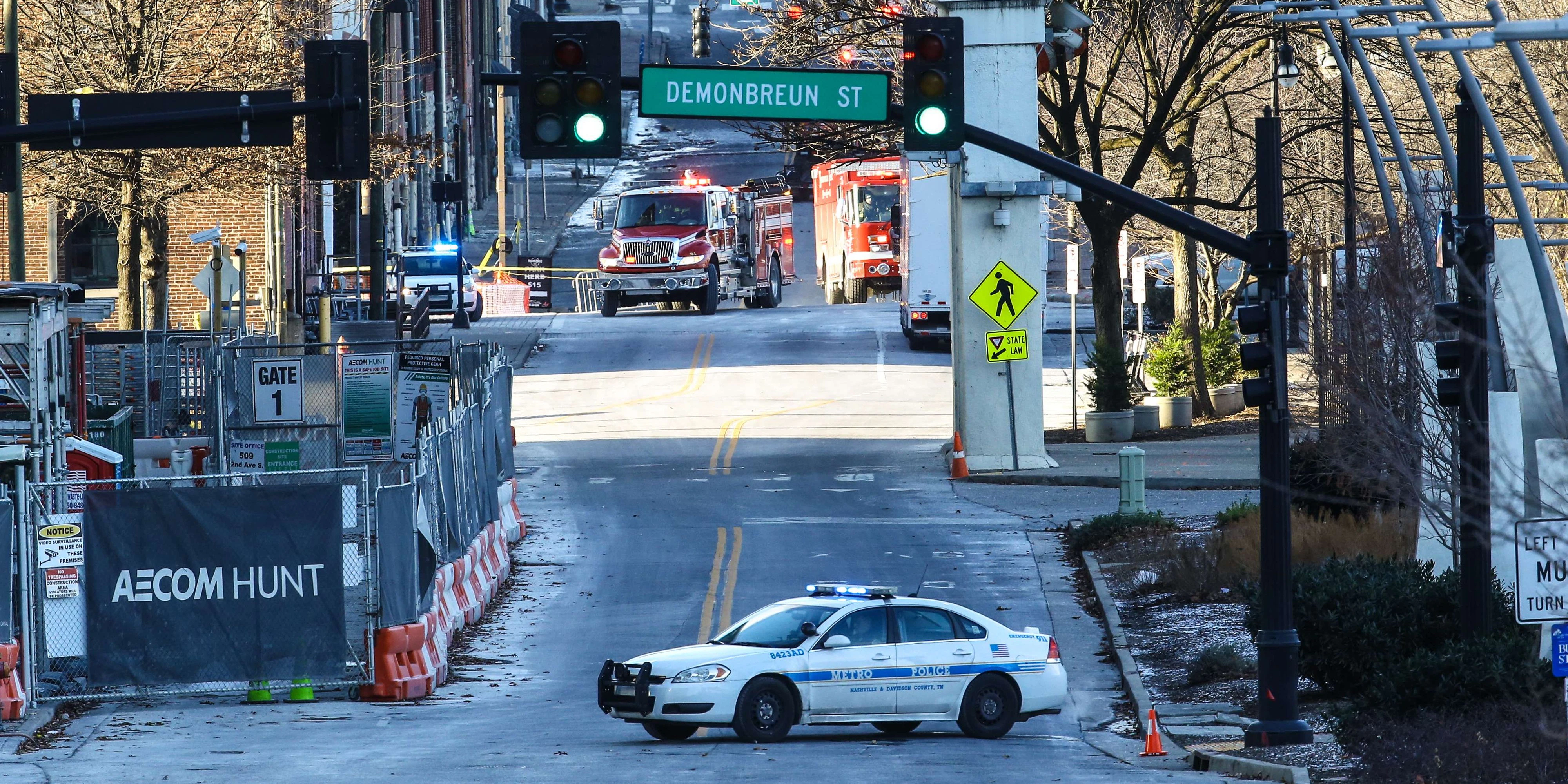Nashville nach Explosion